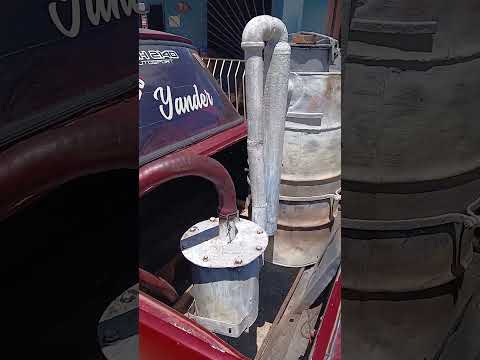 Carro a carbón del pueblo tabor municipio esmeralda camaguey cuba