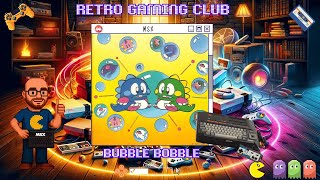 Bubble Bobble | MSX | Classic Retro Bubble-Blasting Fun! 🐉💎| Review & Gameplay