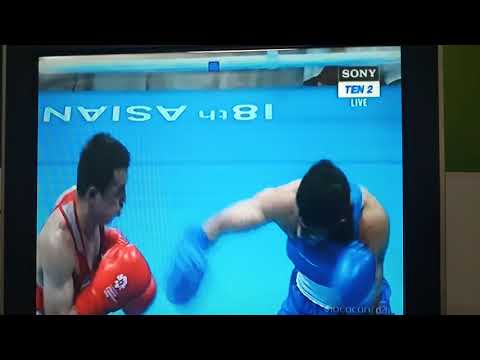 Asian games 2018 Boxing Light Fly weight  final