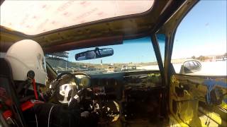 3000GT T-Boned By RX-7 - 24 Hours of LeMons - Arse-Freeze 2013