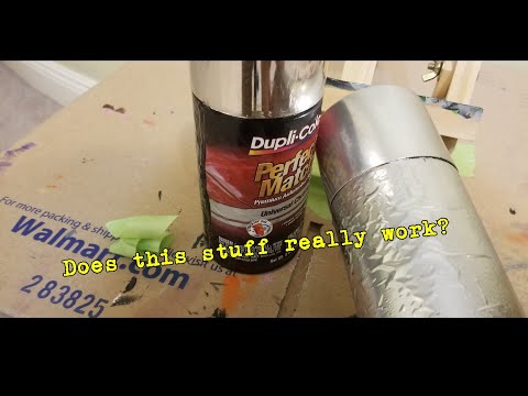 Duplicolor Universal Chrome Spray Paint Update