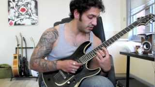 How to play &#39;Nothing Left&#39;  by Rise To Remain Guitar Solo Lesson