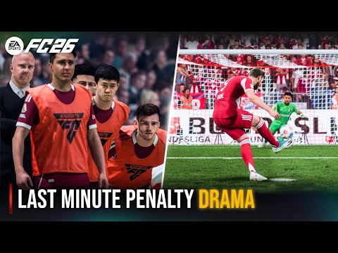 EA Sports FC 26 | Last Minute Penalty Drama