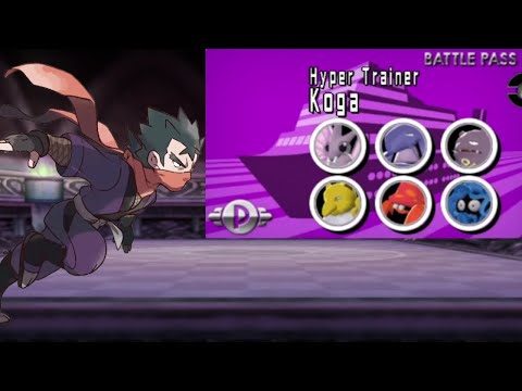 Gym Leader Koga's Team | Pokemon Battle Revolution