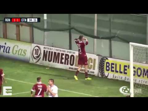Reggina - Catania 2-1 Stagione 2017/18 11^ giornata