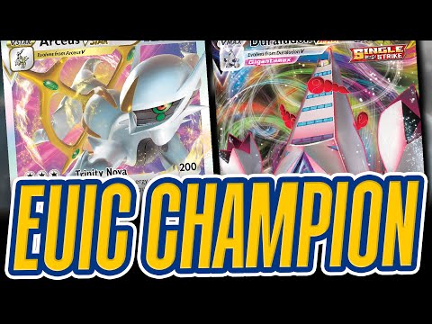 How to play Arceus VSTAR / Duraludon VMAX the SURPRISE EUIC CHAMPION Alolan Vulpix Pokemon TCG deck!