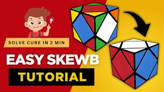 How to Solve the Skewb Cube Easy Step by Step Tutorial🔥