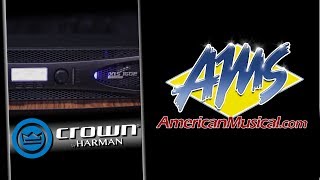 Video thumbnail for Crown XLS1502 Overview - Crown XLS1502 DriveCore 2 Power Amplifier by American Musical Supply