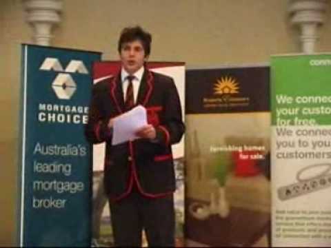 Schools Idol 2009 - Fabian Andreoni Part 1