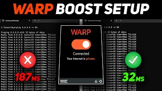 Fix Ping Spikes & Lag with Cloudflare WARP (Free Gaming Boost)
