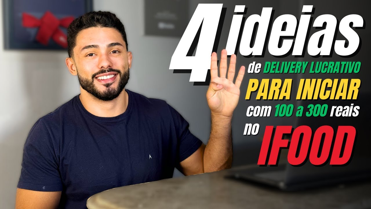 4 IDEIAS de DELIVERY que mais VENDE no IFOOD - Dica para você iniciar em CASA