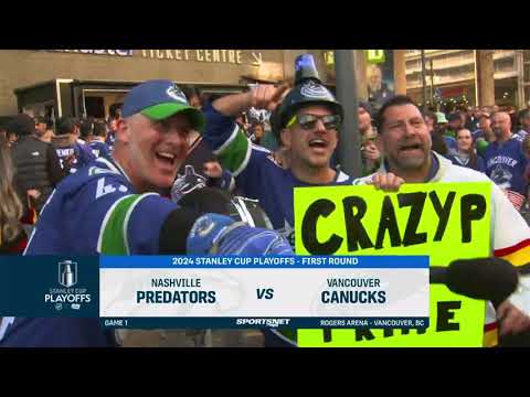 HNIC opening video for Gm 1 Canucks vs Predators April 21st  2024 feat ShannonMR - We Own the Night