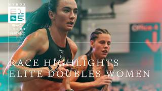 ELITE DOUBLES WOMEN - RACE HIGHLIGHTS | BYD HYROX BRISBANE APAC CHAMPIONSHIPS