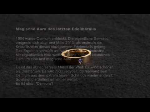 Osmium das seltenste Edelmetall der Welt