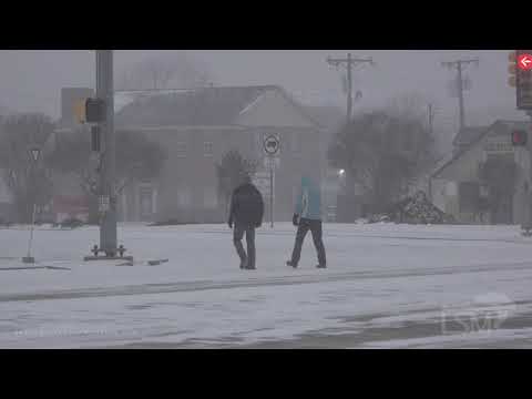 02-14-2021 Dallas, TX - DFW Airport Amazon Shutdown and De-Icing