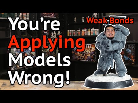 You’re Applying Miniatures to Bases Wrong…Here’s why