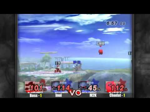 Xanadu LF - M2K (MK) & Inui (MK) Vs. Boss (GW) & Chu (Kirby) - SSBB