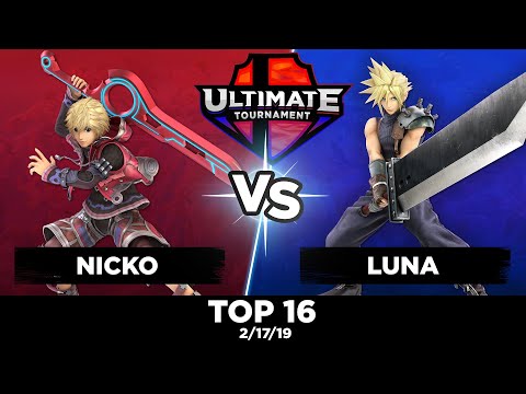 Nicko vs. Luna - Top 16 - February Smash Ultimate Tournament