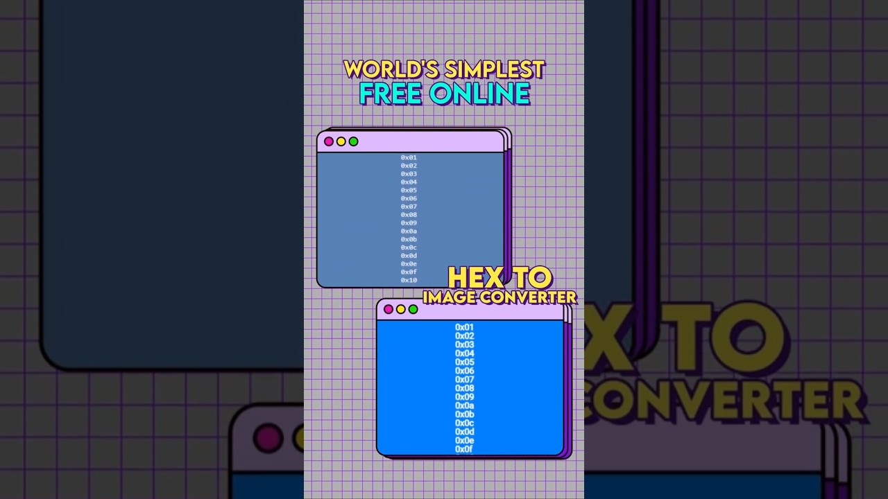 How to Generate Images from Hex Values Instantly! #onlinetools