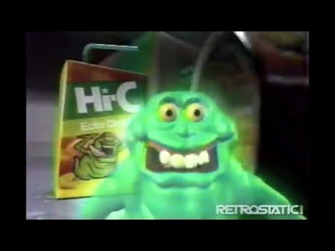 Ghostbusters Ecto Cooler Commercial 1989