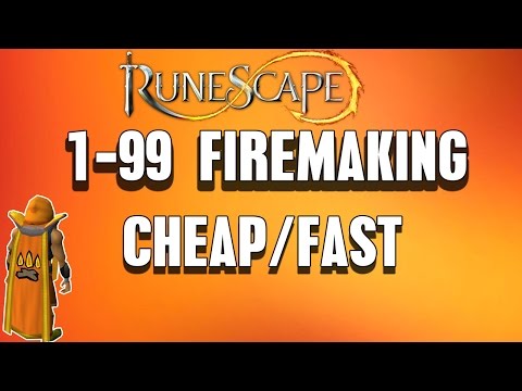 1-99 Firemaking Guide UPDATED Runescape 2017 - Fastest XP Methods P2P And F2P | Runescape 3