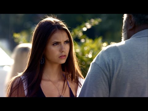 TVD 1x5 | Elena meets an old man who met Stefan and Damon in 1953 | Delena Scenes HD