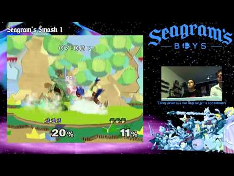 Seagram's Smash 1 - WS - Tagless Kyle (Roy, Marth) vs. Yingling (Falco)
