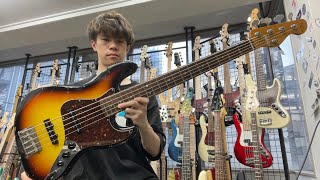 Video thumbnail for Black Smoker / TRAD MASTER SERIES BETA-J5 Vintage Sunburst Heavy Aged【Test Play】 by Bass Sound Maniac