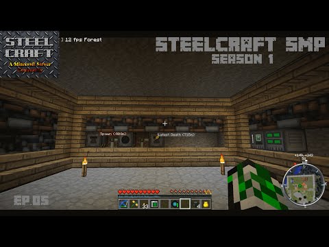 Steelcraft SMP S01E05 - RFTools Storage - Modded Minecraft Server