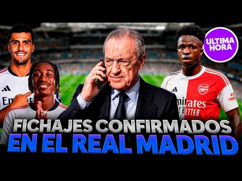 🚨💣 El PLAN de FLORENTINO PÉREZ para GANAR la CHAMPIONS con el REAL MADRID | FICHAJES CONFIRMADOS 🔥