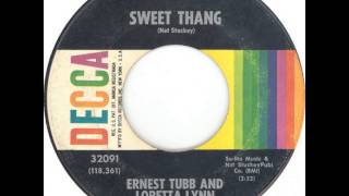 Ernest Tubb & Loretta Lynn ~ Sweet Thang