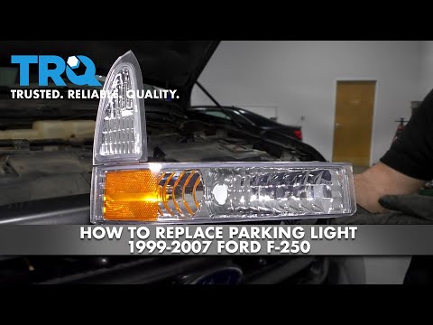 How To Replace Parking Light 1999-2007 Ford F-250
