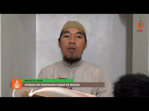 Aturan sin Pagpanaw Harap pa Masjid - Shaykh Allim Nading (Tausug)