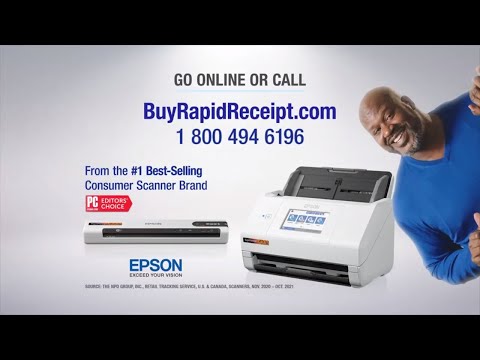 Epson RapidReceipt RR-600W Wireless Desktop Color Duplex Receipt and Document  Scanner with Receipt Management and PDF Software for PC and Mac,  Touchscreen and Auto Document Feeder (ADF) 