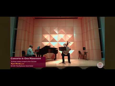 Tuba Concerto in One Movement by Lebedev Arr. Ostrander