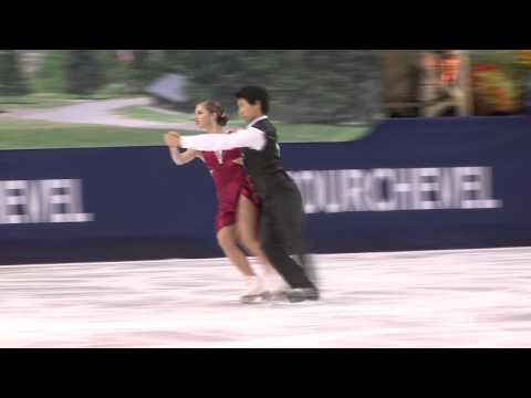 4 M. EDWARDS / Z. PANG (CAN) - ISU JGP Courchevel Junior Ice Dance Short Dance