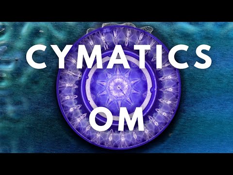 Physics of AUM/OM mantra made visible - CYMATICS - Sound of Creation