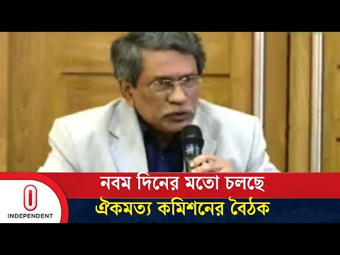 সবাইকে এক জায়গায় আনার চেষ্টা চলছে: ড. আলী রীয়াজ | Meeting with Commission | Independent TV