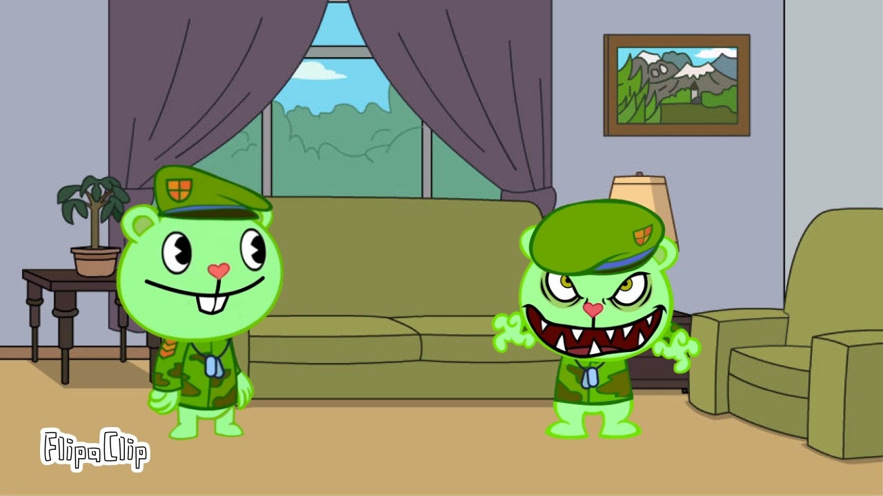 Evil Flippy Gets Grounded For Nothing