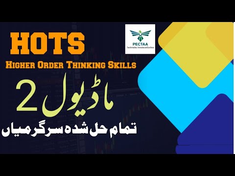 HOTS MODULE 2 Complete Solution | Higher order Thinking skills | School Activities and Warmers 