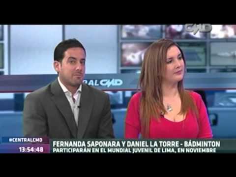 Central CMD: Entrevista a Fernanda Saponara y Daniel La Torre (bádminton)