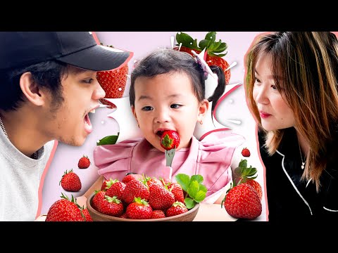 Baby Lakeisha's Strawberry Mukbang 🍓