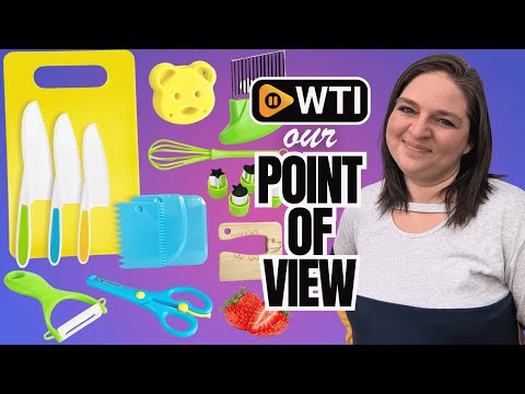 17 Pieces Kids Safe Knife Set - WTI product video review