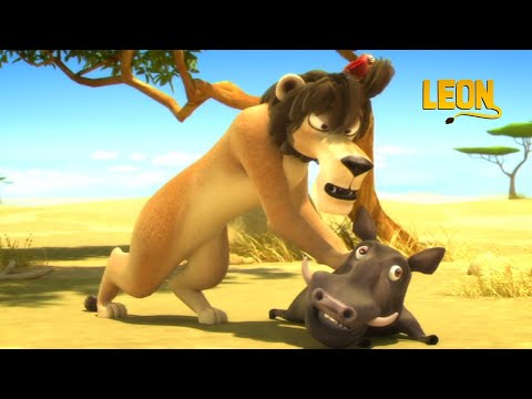 Scratchy Itchy | Leon the Lion | 120' Compilation | Crazy animals