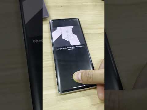 LG Velvet cant add Fingerprint