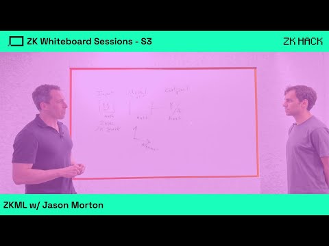 ZK Whiteboard Sessions - S3M8: ZKML, w/ Jason Morton