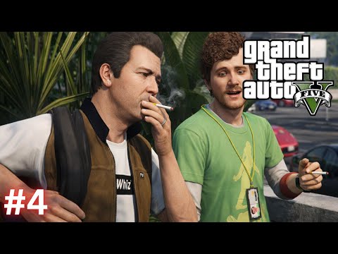 Grand Theft Auto 5 | Walkthrough Part 4 Full Gameplay