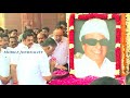 EPS OPS Honoured MGR S Statue On His Birthday Celebration MGR S 101 Birthday Celebration