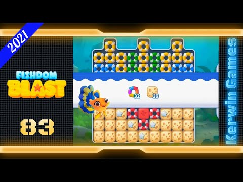 Fishdom Blast Level 83 - No Boosters - 33 moves (2021)