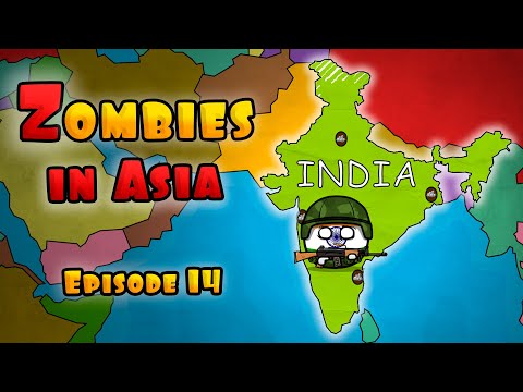 Zombies in Asia - Episodes 14 / India ( Countryballs )